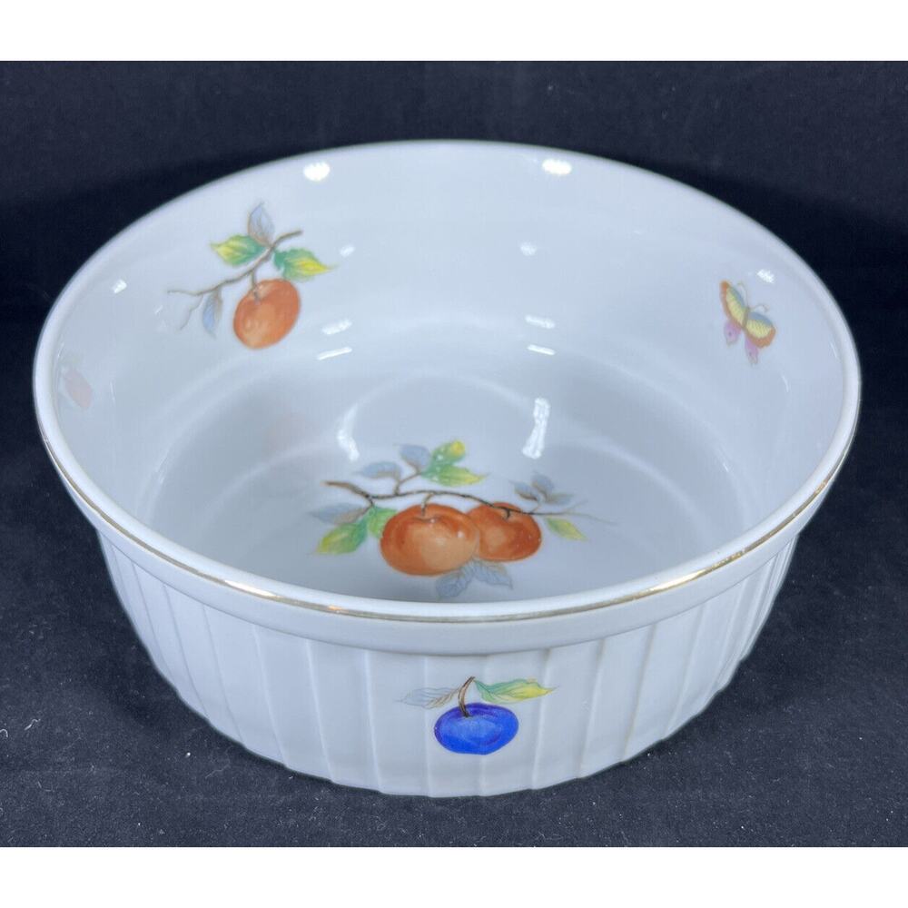 Andrea By Sadek Cookware Fruit Pattern 7333 Oven To Table‎ Casserole Dish